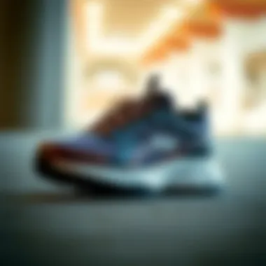 A pair of Skechers D LUX Walker shoes showcasing their sleek design.