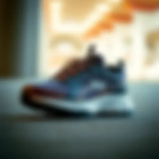 A pair of Skechers D LUX Walker shoes showcasing their sleek design.