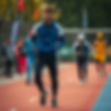 Diverse Tracksuit Styles for Every Sport A comparison of various tracksuit styles for different sports.