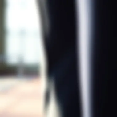 High-Quality Materials in Sports Clothing Close-up of high-quality materials used in sports clothing