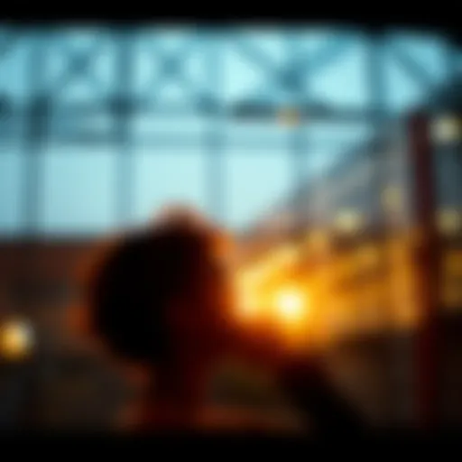 Dynamic workout outfit showcase