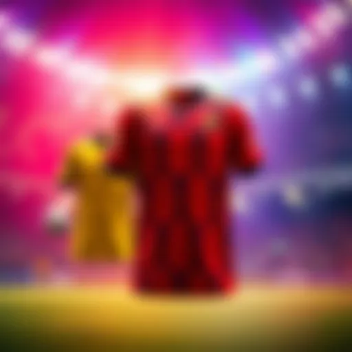 Vibrant Jersey Designs Vibrant jersey designs reflecting team spirit