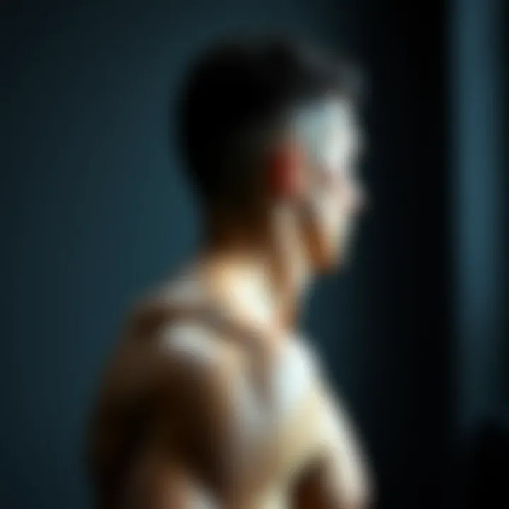 Proper posture influenced by the trapezius muscle