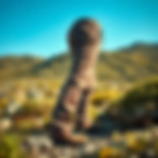 A rugged outdoor landscape showcasing the versatility of trekking pants