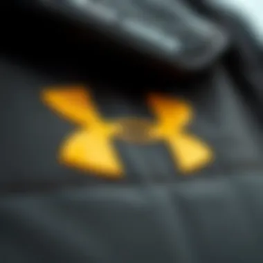 Durable Materials of Under Armour Backpack Close-up of the durable materials used in Under Armour backpack