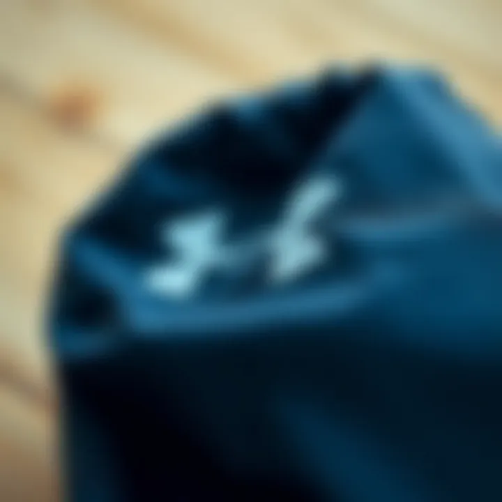 High-performance fabric used in Under Armour jackets