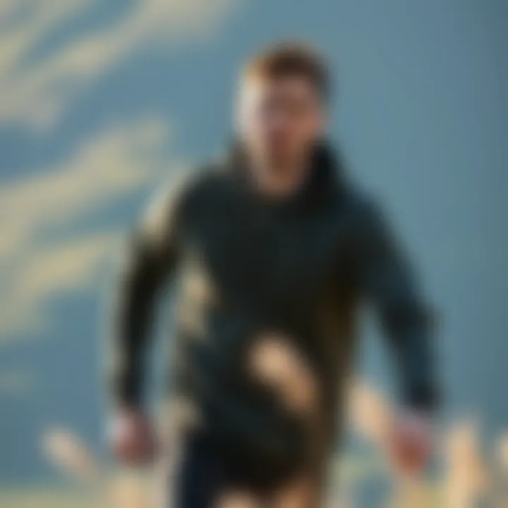 Active lifestyle with Vans zip-up sweatshirt during outdoor activities