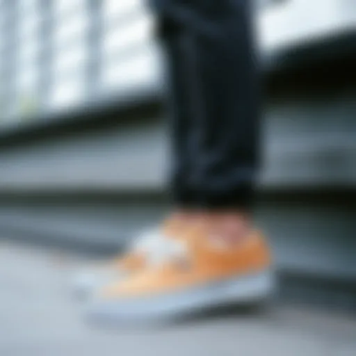 Casual Styling with Vans Slip-On Shoes Casual styling with Vans slip-on shoes